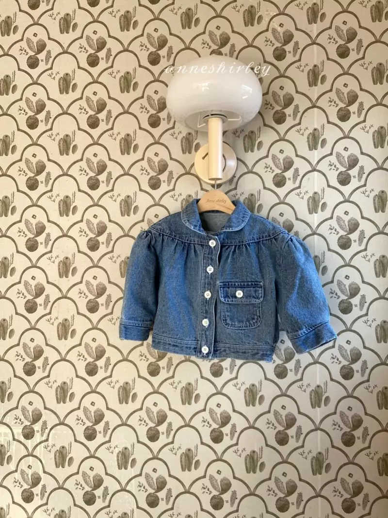 Anne Shirley - Korean Baby Fashion - #babyootd - Puff Denim Jacket - 8