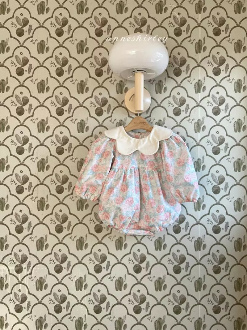 Anne Shirley - Korean Baby Fashion - #babyoutfit - Tulip Collar Bodysuit - 6