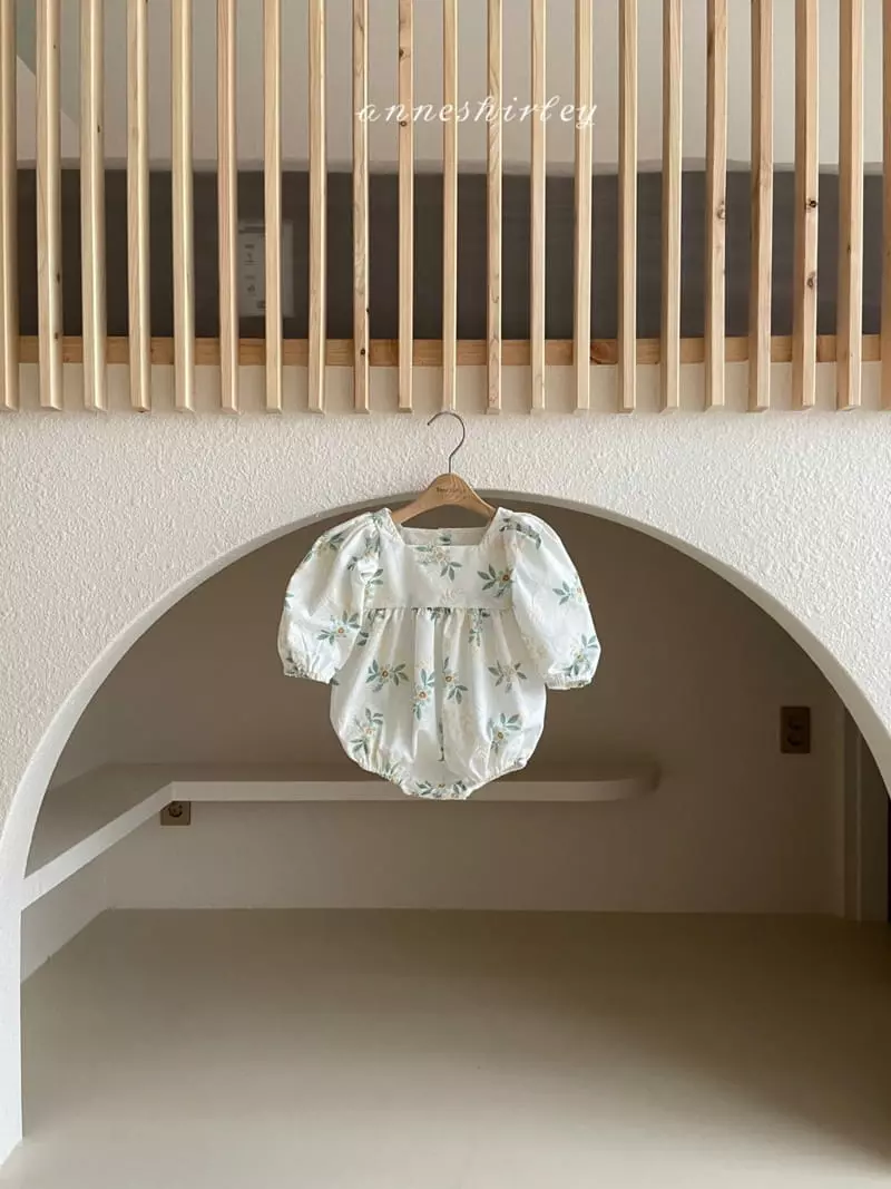 Anne Shirley - Korean Baby Fashion - #babyoutfit - Spring Wendy Embroidery Bodysuit - 3
