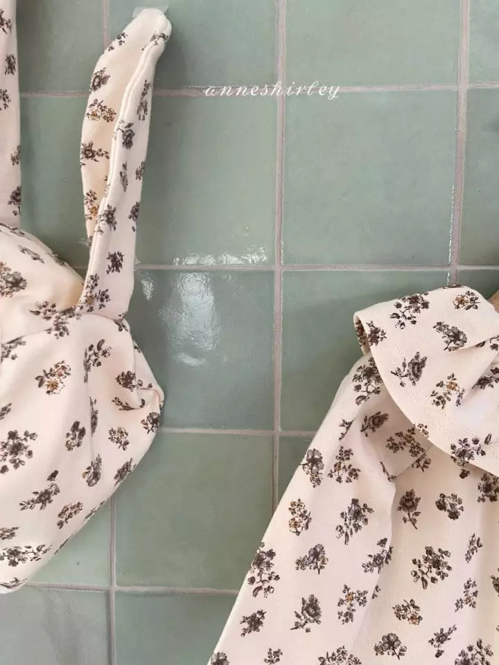 Anne Shirley - Korean Baby Fashion - #babyoutfit - Flower Rabbit Bodysuit - 8