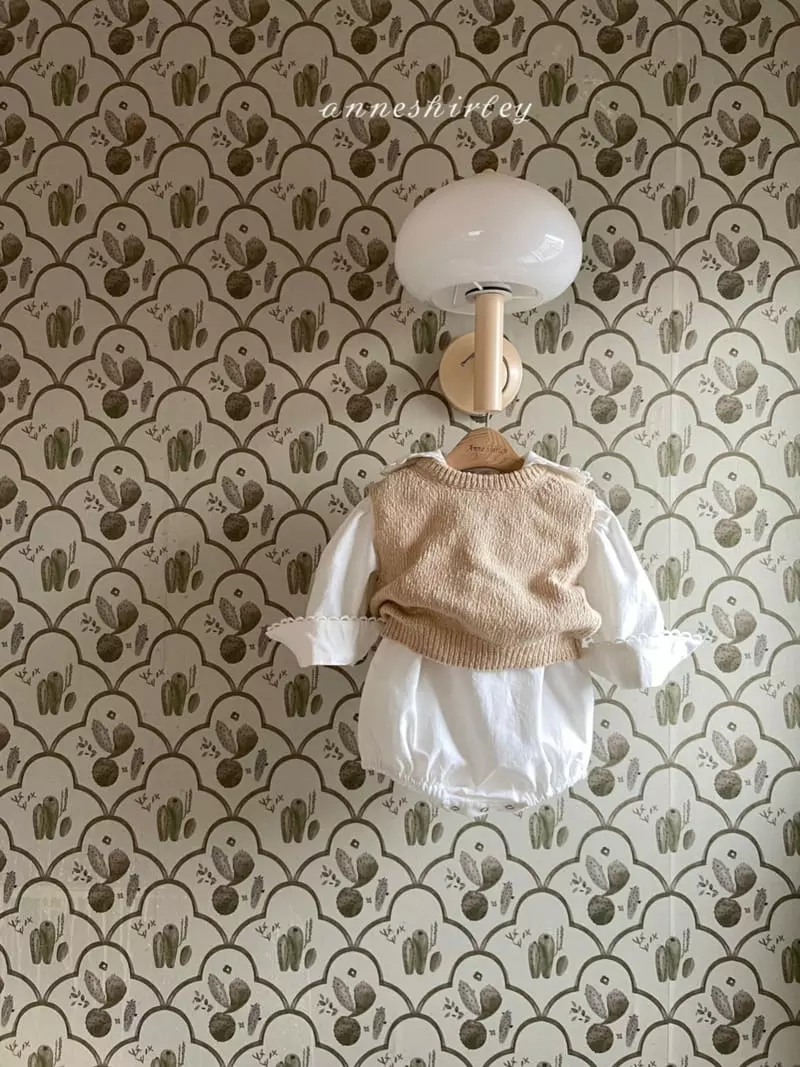Anne Shirley - Korean Baby Fashion - #babywear - Anne Collar Bodysuit - 12