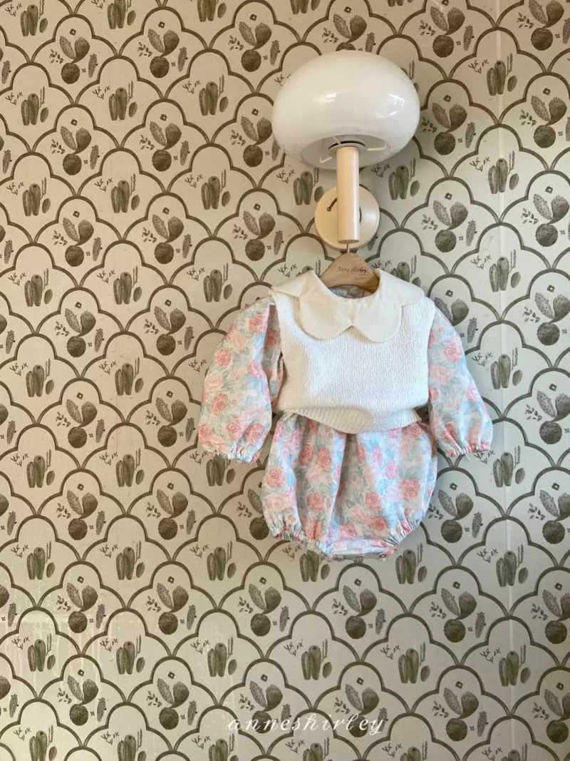 Anne Shirley - Korean Baby Fashion - #babywear - Tulip Collar Bodysuit - 8