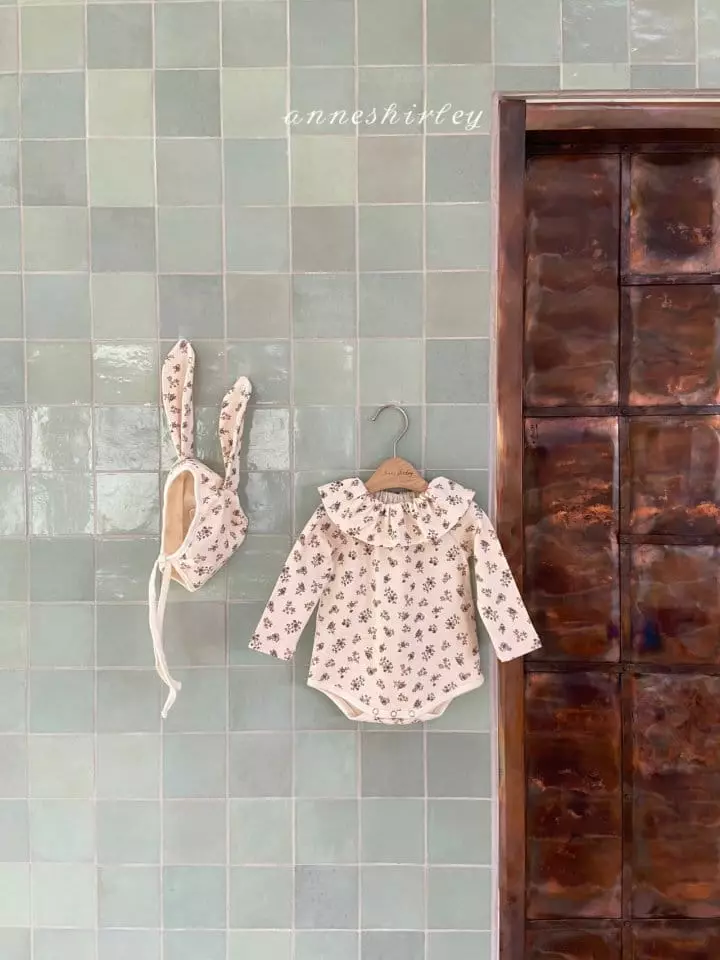 Anne Shirley - Korean Baby Fashion - #onlinebabyboutique - Flower Rabbit Bodysuit - 10