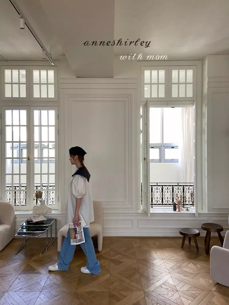 Anne Shirley - Korean Women Fashion - #momslook - Girl Sailor Blouse
