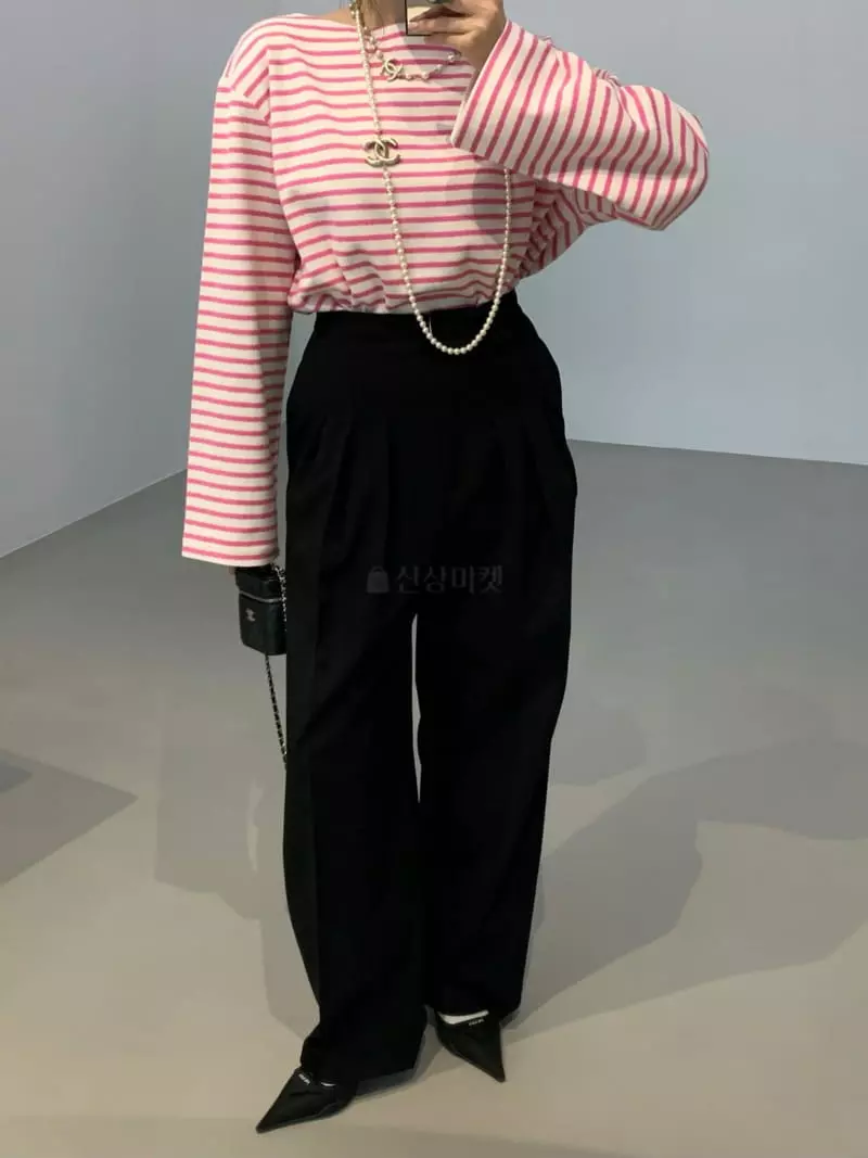 Another Avenue - Korean Women Fashion - #momslook - Flex Pintuck Pants - 2
