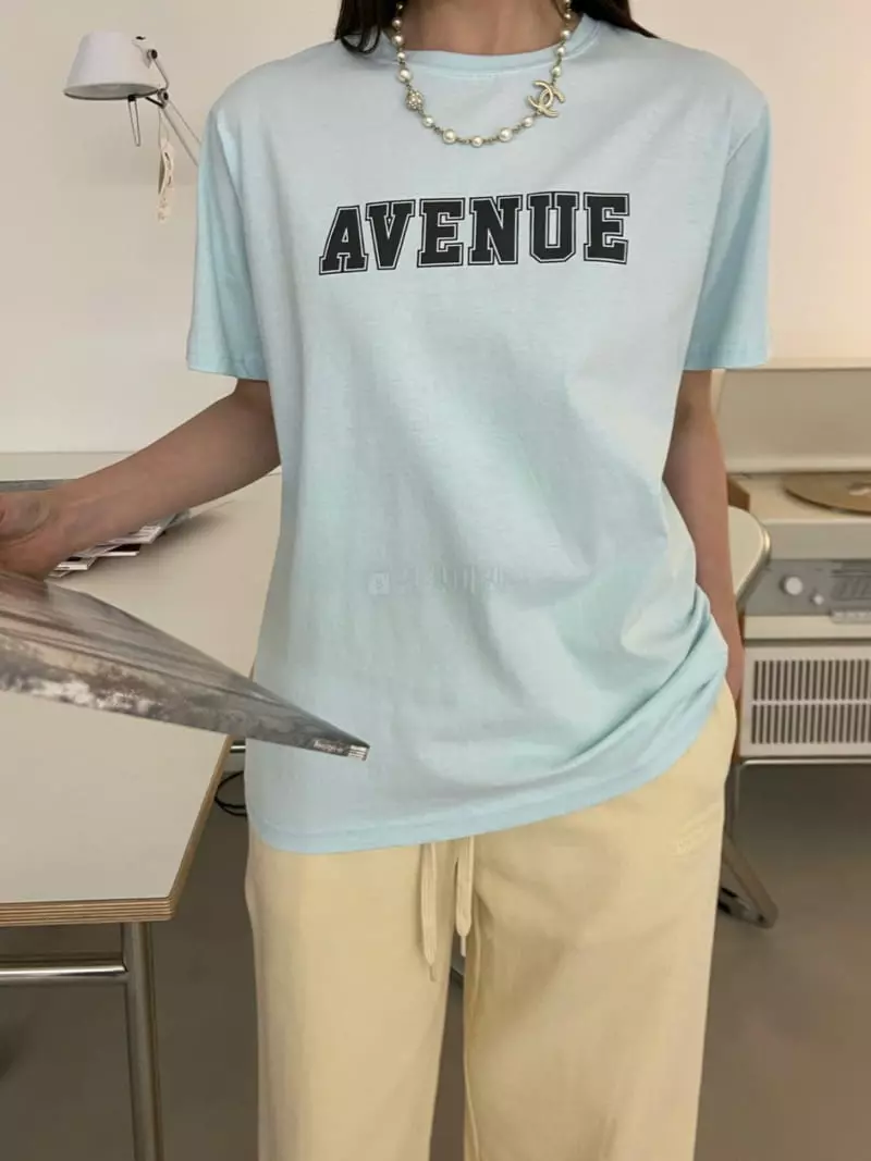 Another Avenue - Korean Women Fashion - #momslook - Pastel Avenue Tee