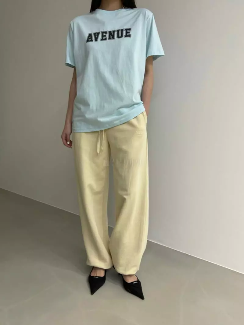 Another Avenue - Korean Women Fashion - #momslook - Pastel Avenue Tee - 3