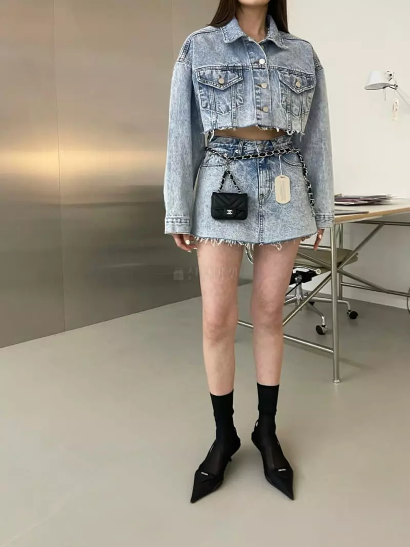 Another Avenue - Korean Women Fashion - #womensfashion - Jean Skirt Pants - 2