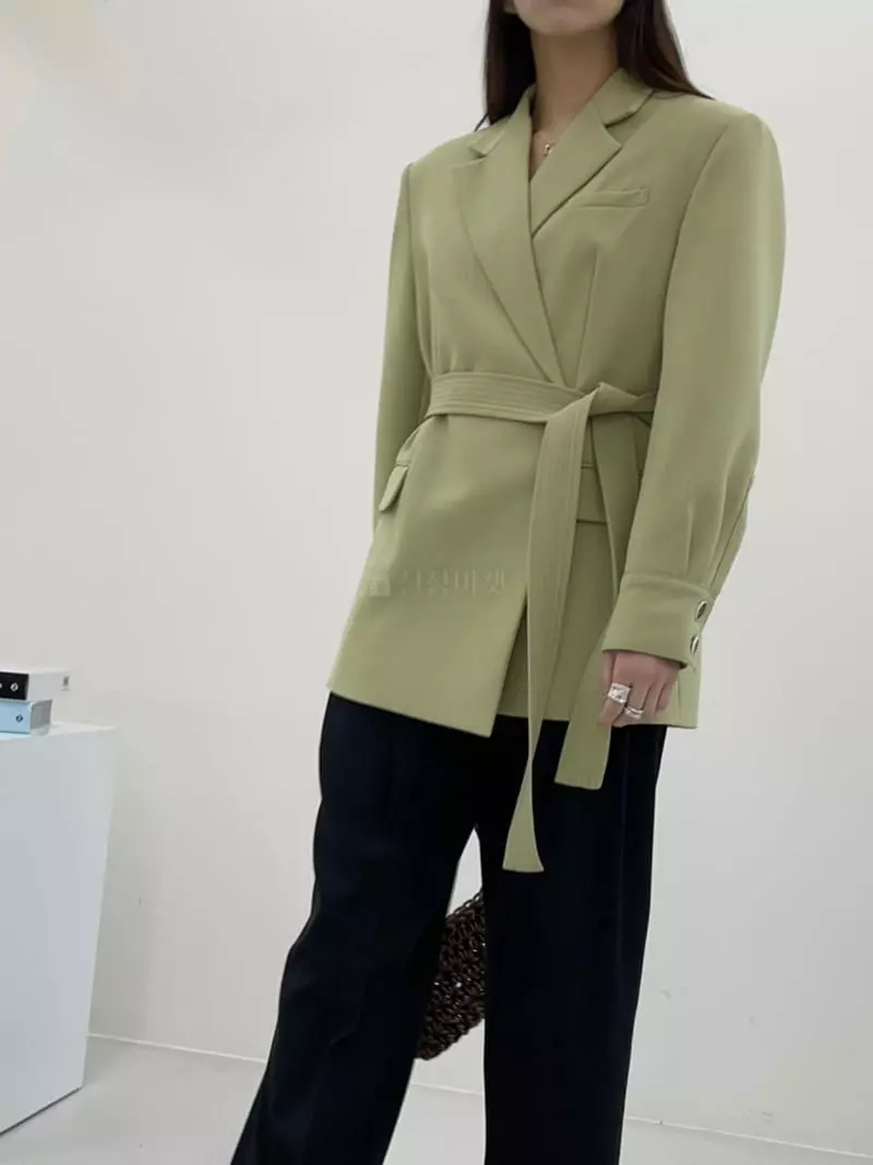 Another.J - Korean Women Fashion - #momslook - Word Jacket
