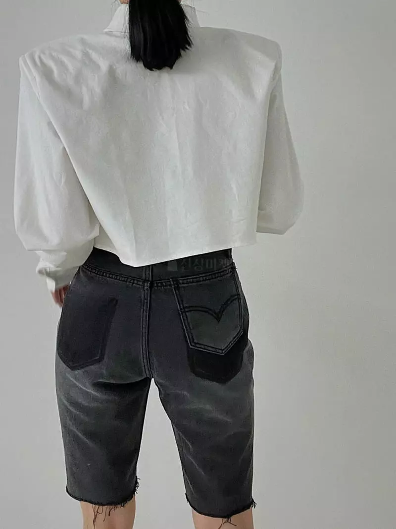 Another.J - Korean Women Fashion - #momslook - Biker Half Pants - 2