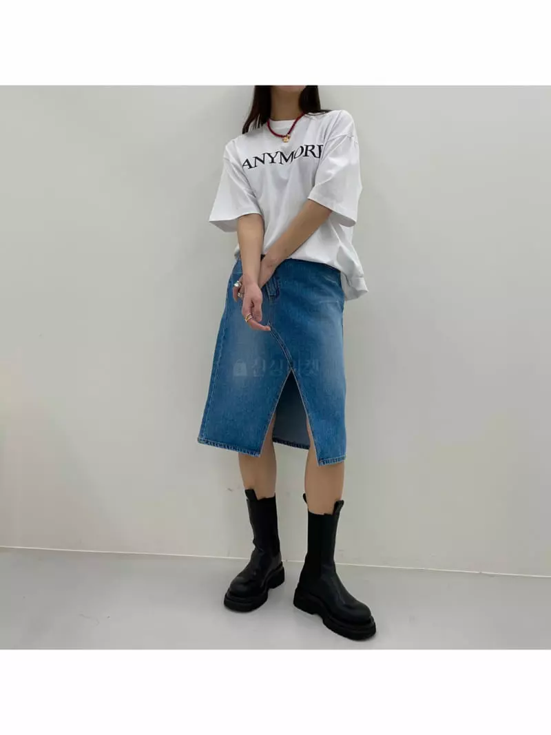 Another.J - Korean Women Fashion - #womensfashion - Kai Denim Skirt - 4