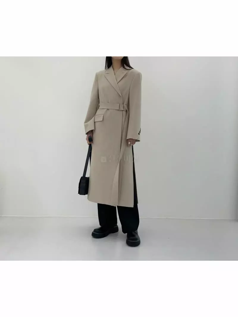 Another.J - Korean Women Fashion - #momslook - Windy Long Jacket