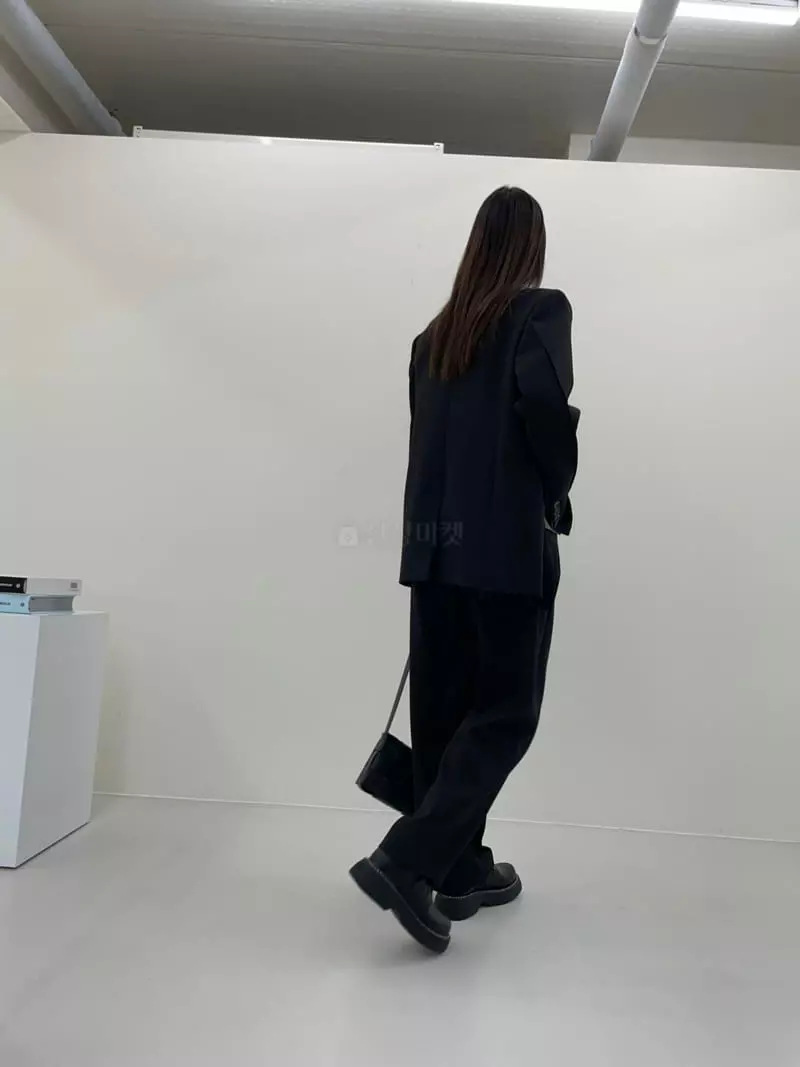 Another.J - Korean Women Fashion - #momslook - Fix Panst - 2