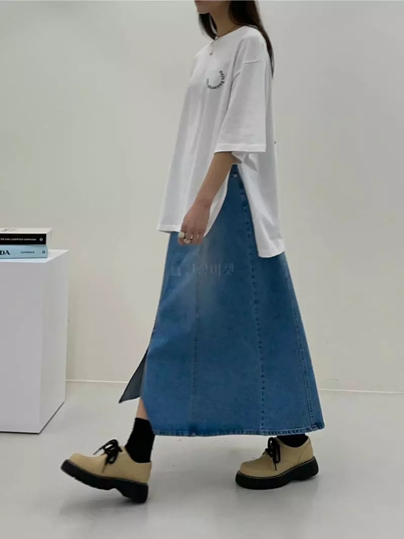 Another.J - Korean Women Fashion - #womensfashion - Beatra Denim Skirt