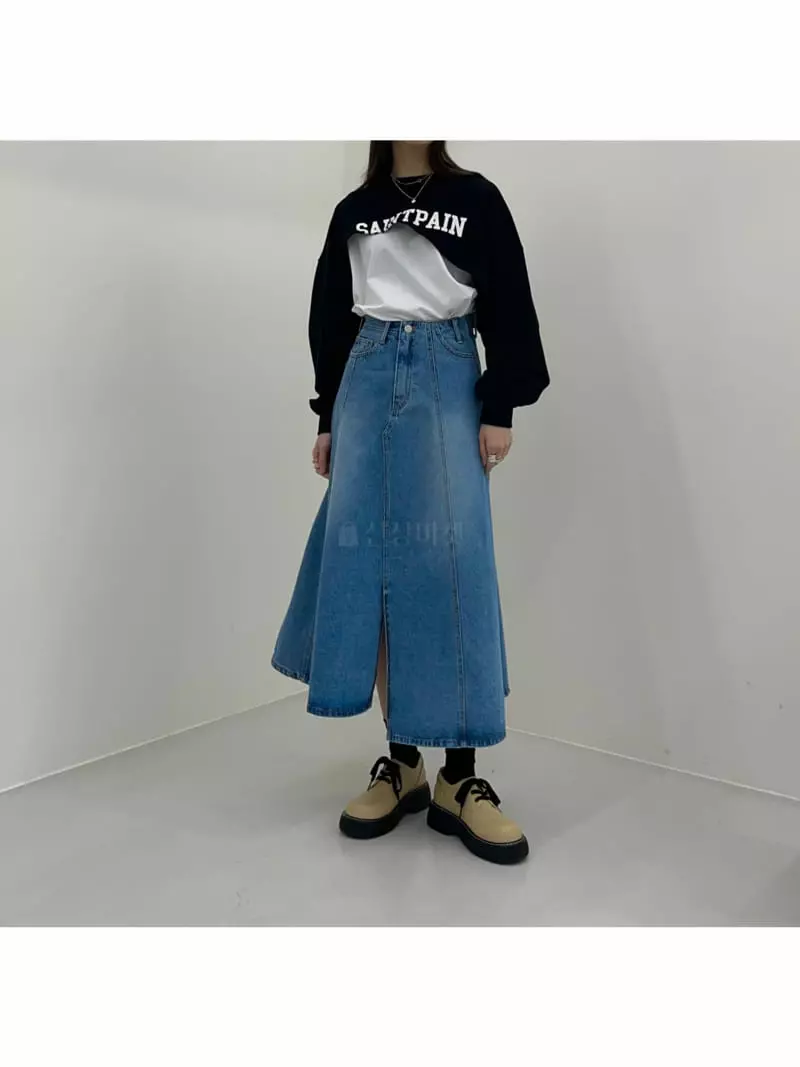 Another.J - Korean Women Fashion - #womensfashion - Beatra Denim Skirt - 3