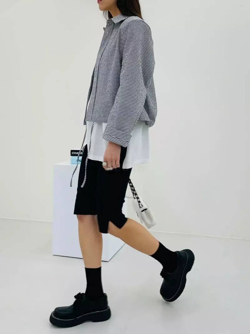 Another.J - Korean Women Fashion - #womensfashion - Cotton Biker Pants - 2