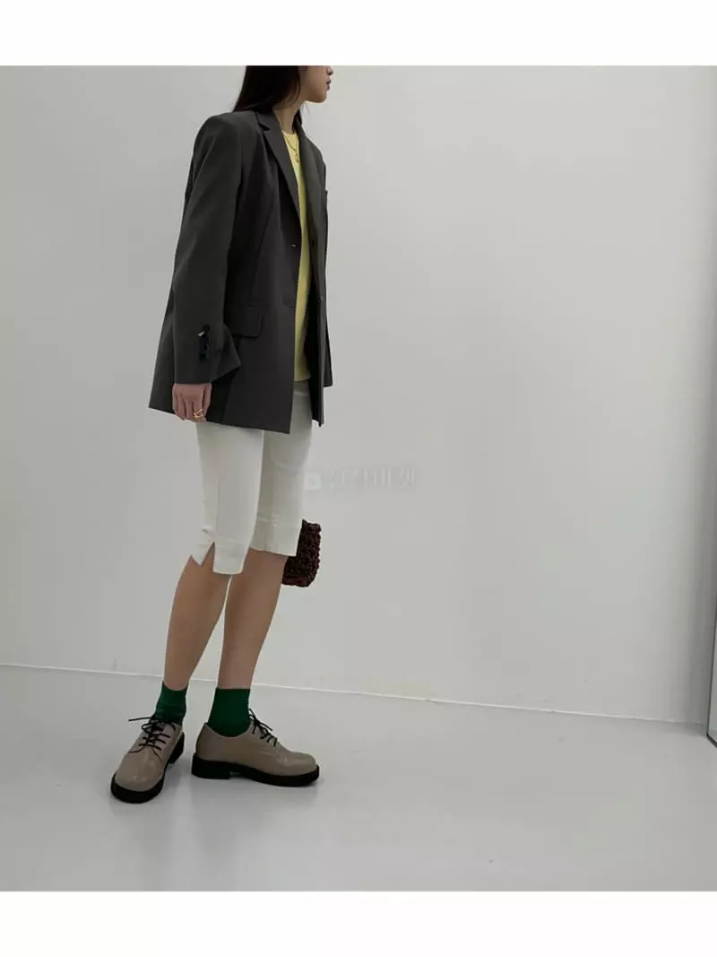 Another.J - Korean Women Fashion - #momslook - Cotton Biker Pants - 4