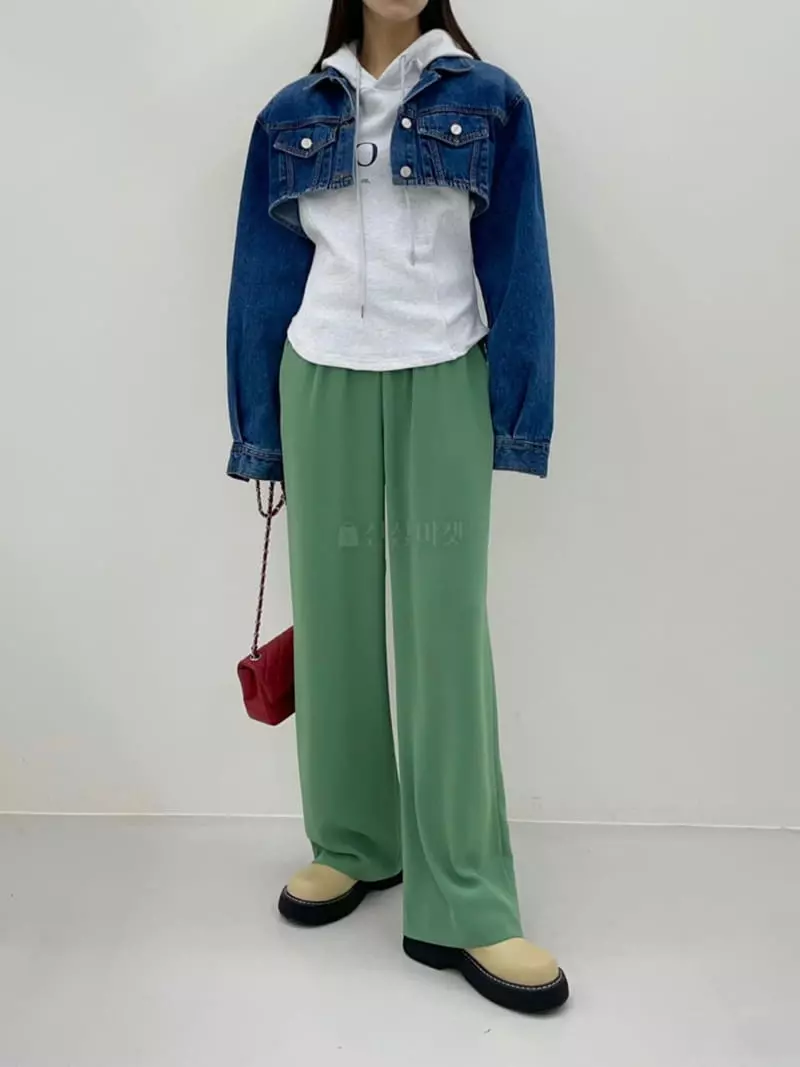 Another.J - Korean Women Fashion - #womensfashion - Lutz Denim Jacket - 3