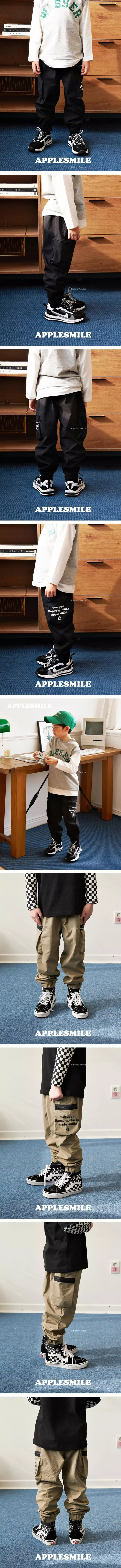 Apple Smile - Korean Children Fashion - #Kfashion4kids - Zipper Cargo Pants
