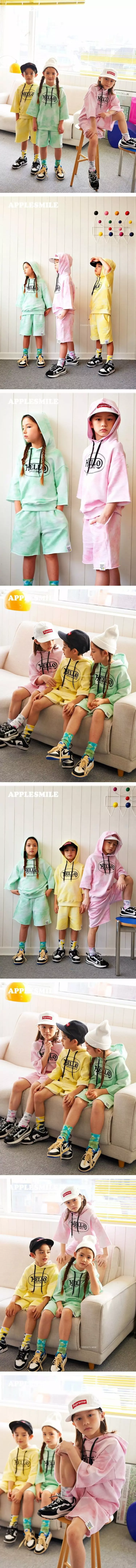Apple Smile - Korean Children Fashion - #toddlerclothing - Hello Shorts