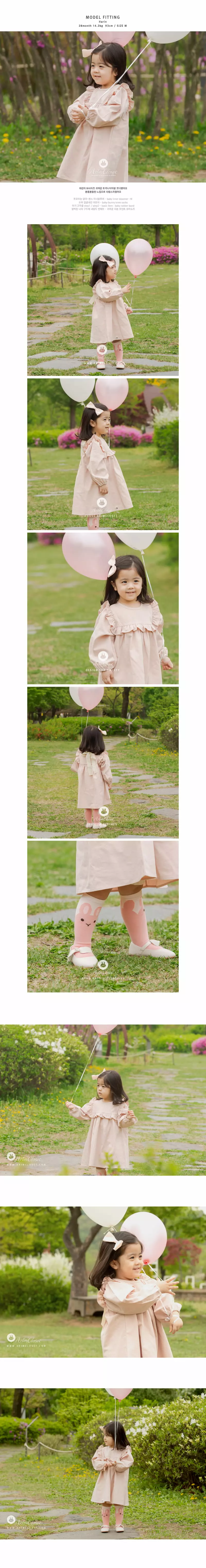Arim Closet - Korean Baby Fashion - #babyoninstagram - Line Point Ribbon Hairpin - 3
