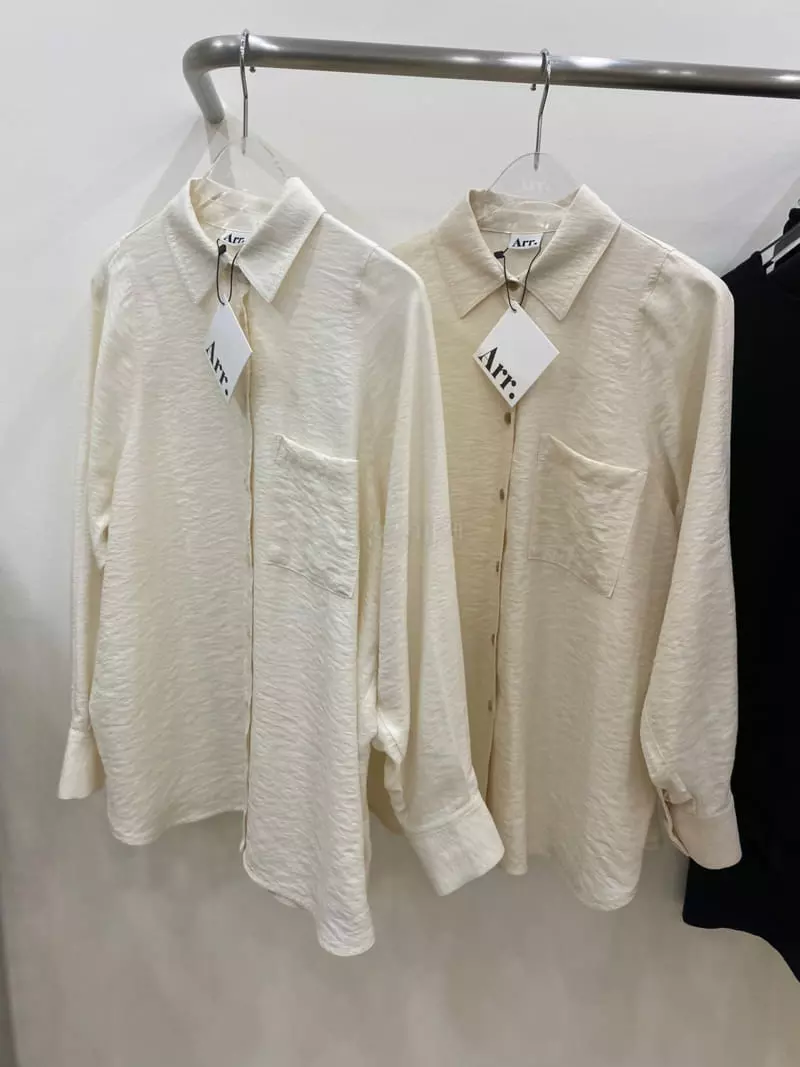 Arr - Korean Women Fashion - #romanticstyle - Adele Shirt - 4