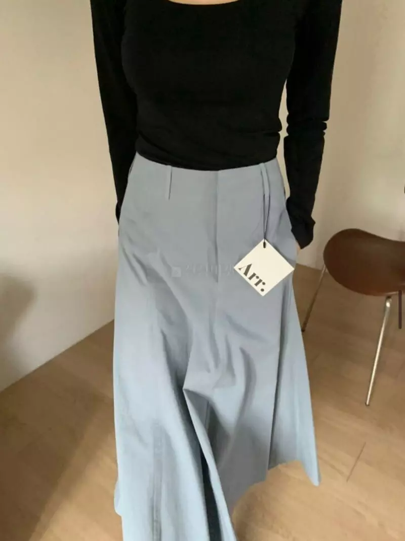 Arr - Korean Women Fashion - #thatsdarling - Sand Skirt - 4