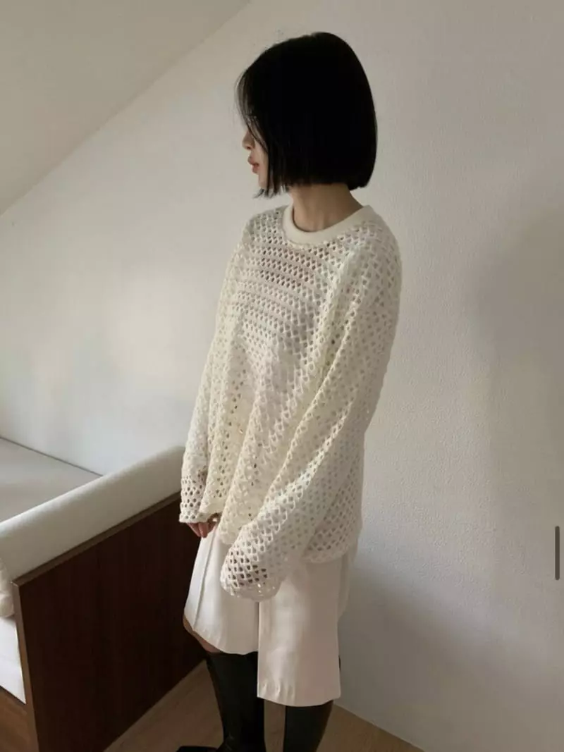 Arr - Korean Women Fashion - #womensfashion - Song Song Knit Tee