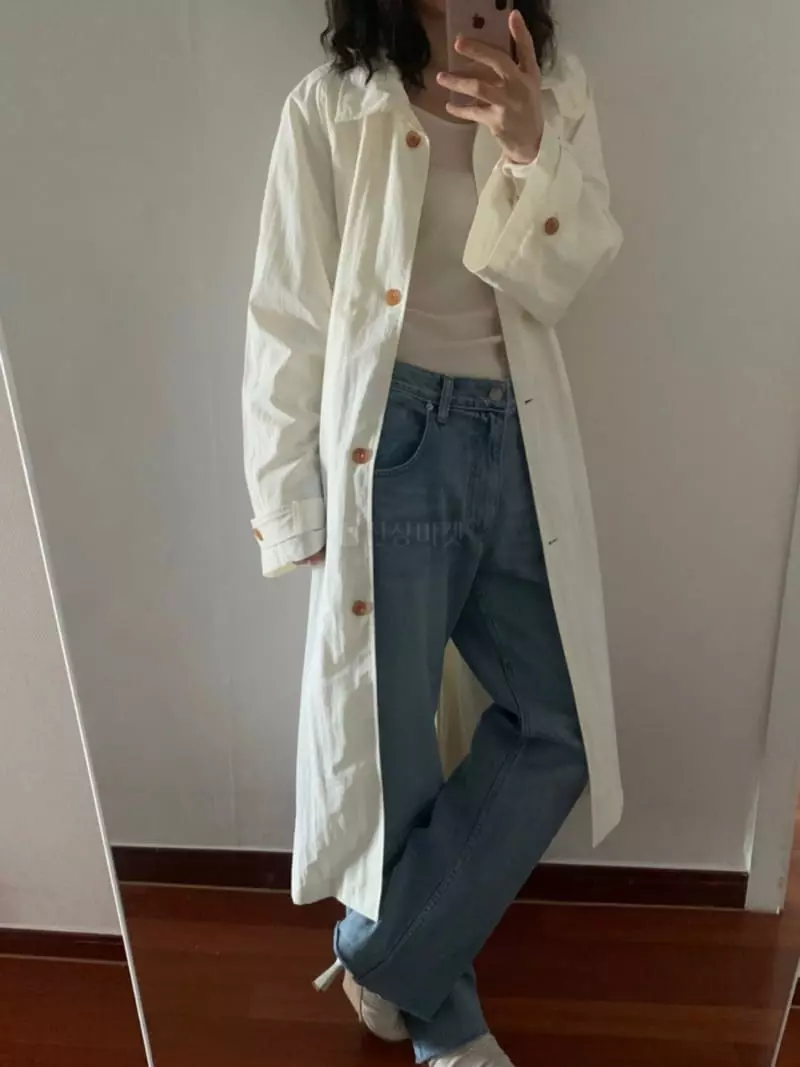 Arr - Korean Women Fashion - #momslook - Slow Trench Coat - 4