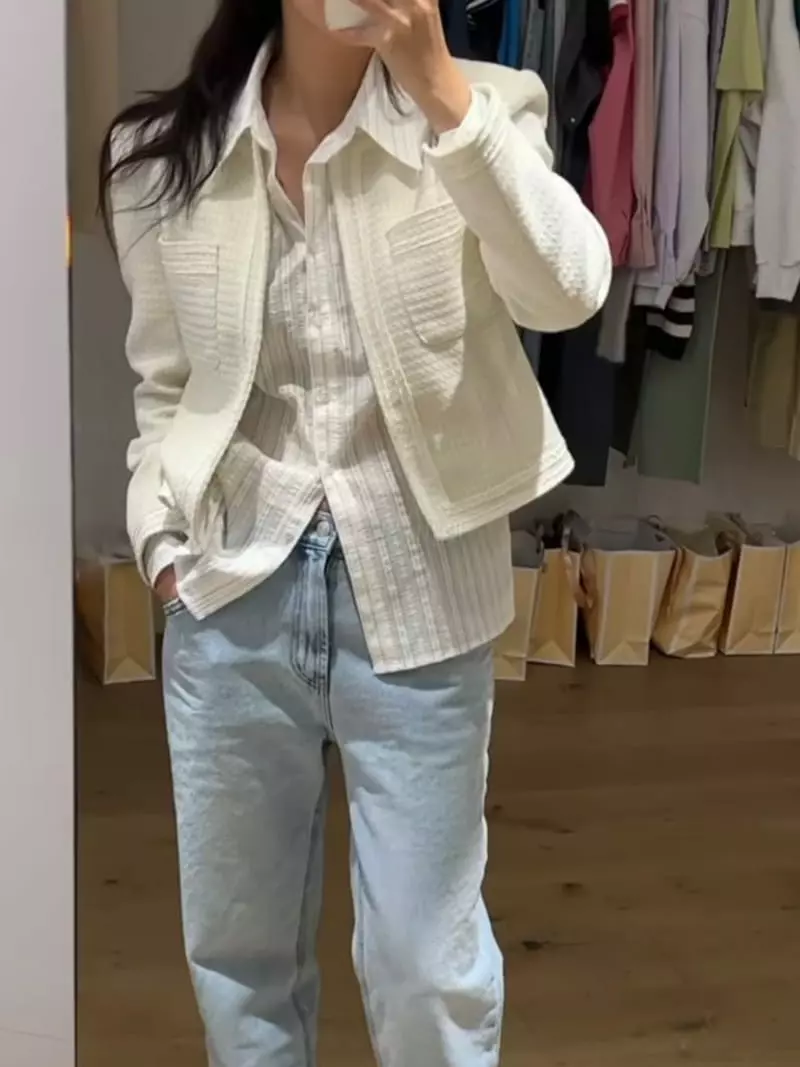 Arr - Korean Women Fashion - #womensfashion - Cornell Tweed Jacket - 2