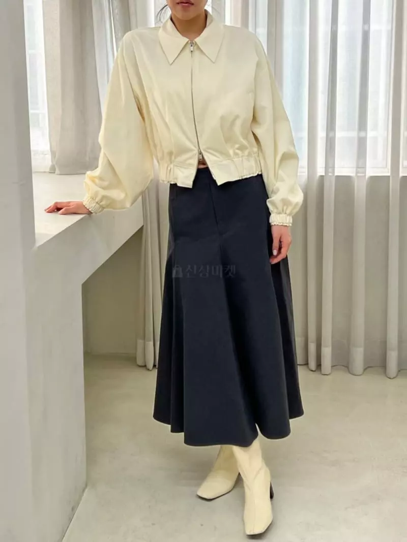 Arr - Korean Women Fashion - #womensfashion - Cozy Blouson - 2