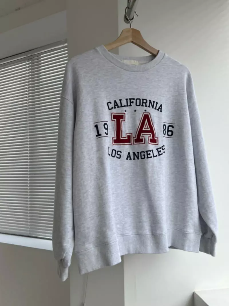 Artisover - Korean Women Fashion - #momslook - LA Sweatshirt - 3