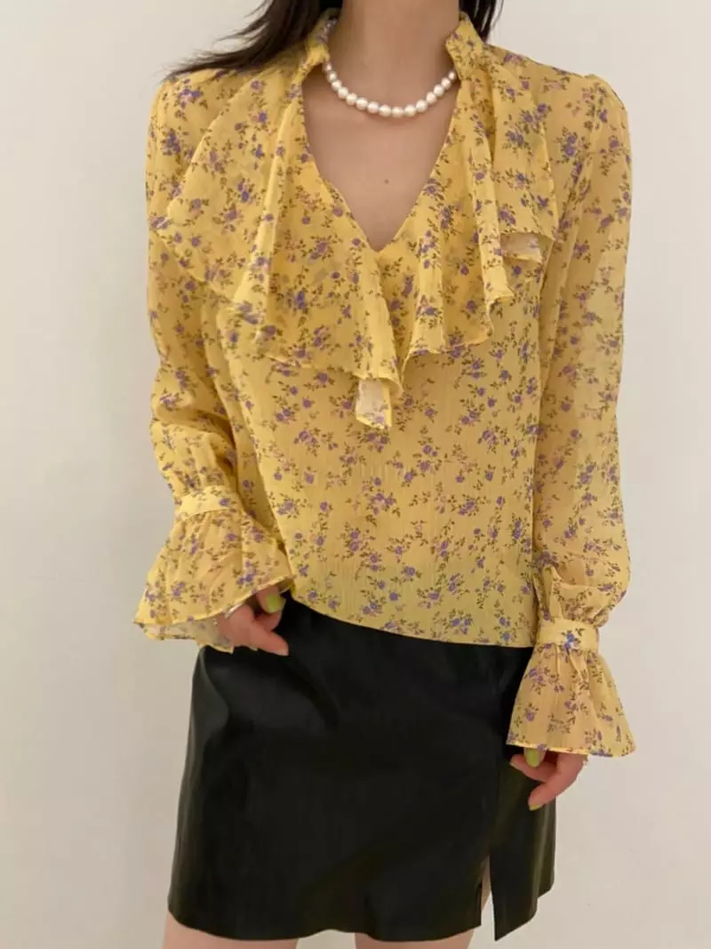 Artisover - Korean Women Fashion - #momslook - Monet Blouse - 3