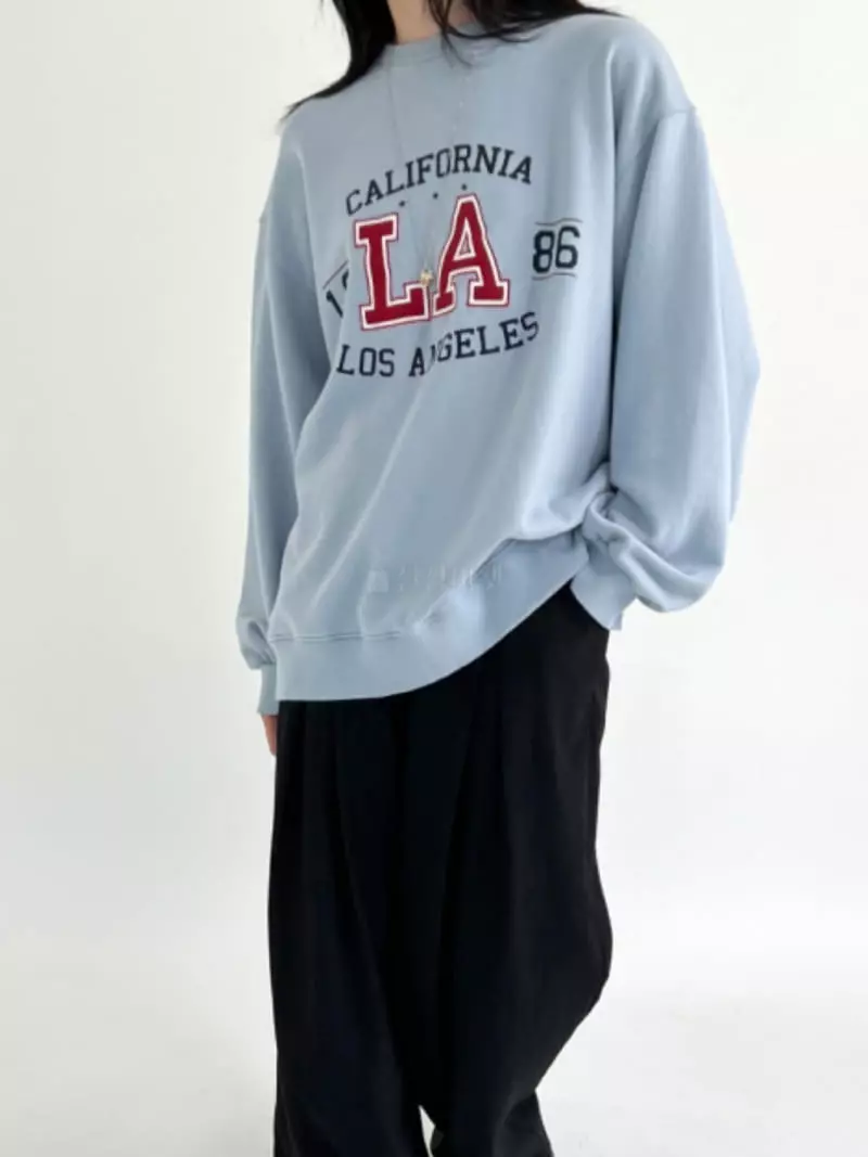 Artisover - Korean Women Fashion - #womensfashion - LA Sweatshirt - 2