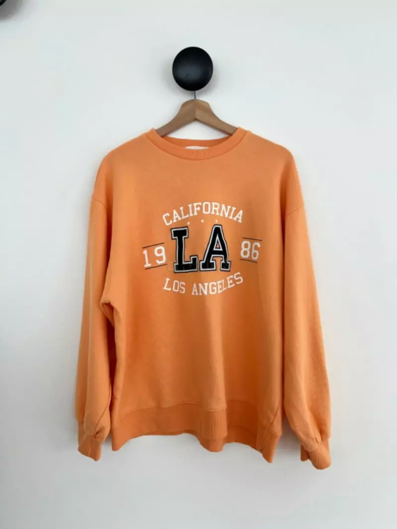 Artisover - Korean Women Fashion - #momslook - LA Sweatshirt - 4