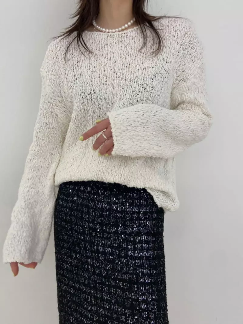 Artisover - Korean Women Fashion - #womensfashion - Cotton Nature Knit Tee - 2