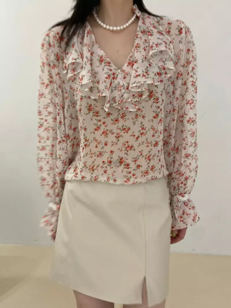 Artisover - Korean Women Fashion - #womensfashion - Monet Blouse - 2