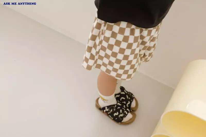 Ask Me Anything - Korean Children Fashion - #Kfashion4kids - Checker Shorts - 7