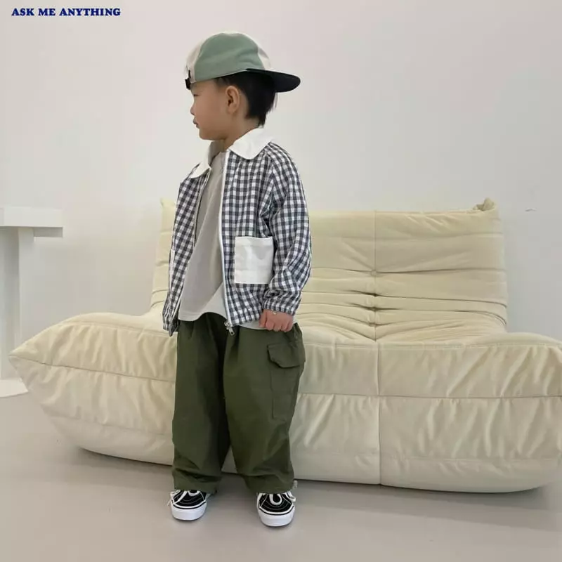 Ask Me Anything - Korean Children Fashion - #kidzfashiontrend - Loui Check Jumper - 4