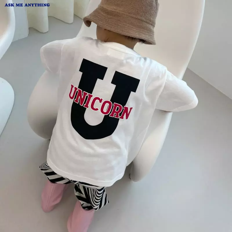 Ask Me Anything - Korean Children Fashion - #childofig - Unicorn Tee - 12