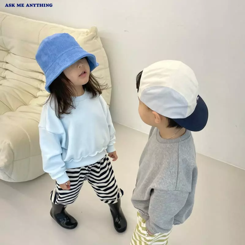 Ask Me Anything - Korean Children Fashion - #fashionkids - Terry Bucket Hat - 8