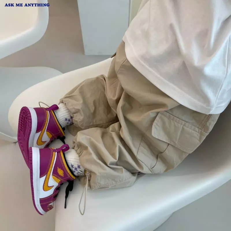 Ask Me Anything - Korean Children Fashion - #kidsstore - Cargo Balloon Pants - 7