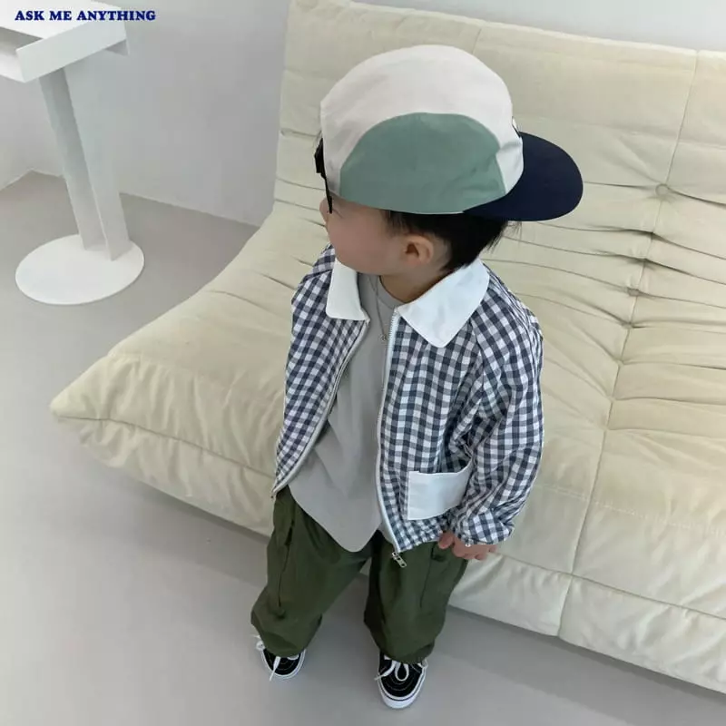 Ask Me Anything - Korean Children Fashion - #kidsstore - Loui Check Jumper - 2