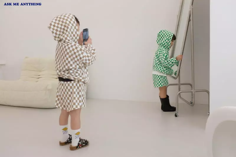 Ask Me Anything - Korean Children Fashion - #littlefashionista - Checker Shorts - 8