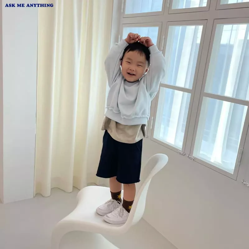 Ask Me Anything - Korean Children Fashion - #littlefashionista - AMA Tie Tee - 3