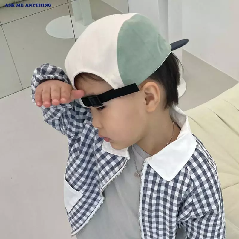 Ask Me Anything - Korean Children Fashion - #magicofchildhood - Loui Check Jumper - 6