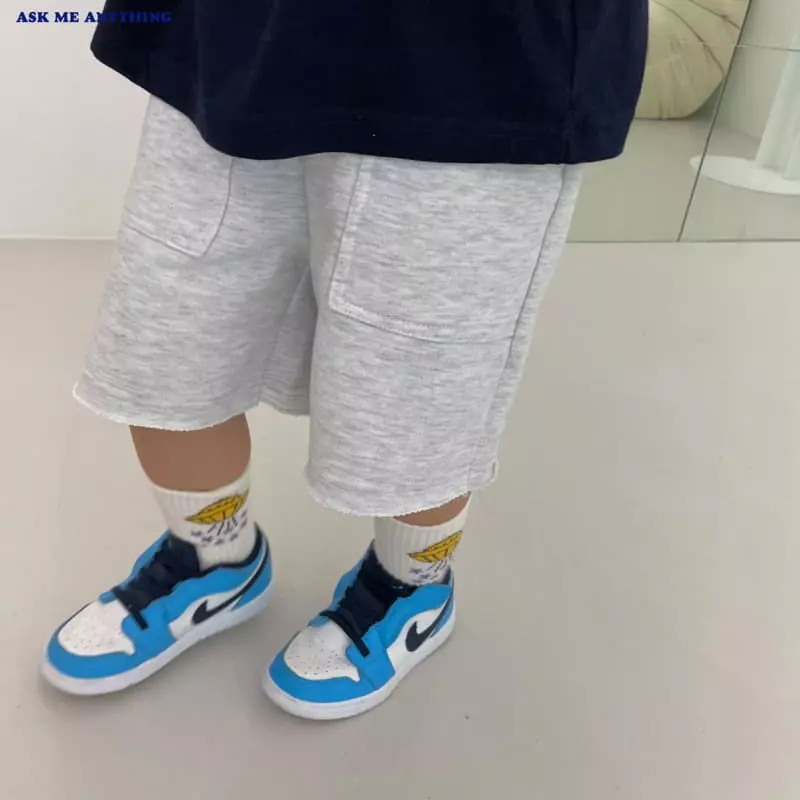 Ask Me Anything - Korean Children Fashion - #minifashionista - Square Capri Pants - 6