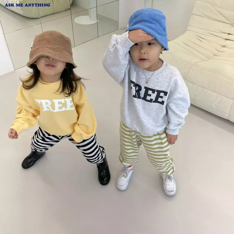 Ask Me Anything - Korean Children Fashion - #todddlerfashion - Free Sweatshirt - 2