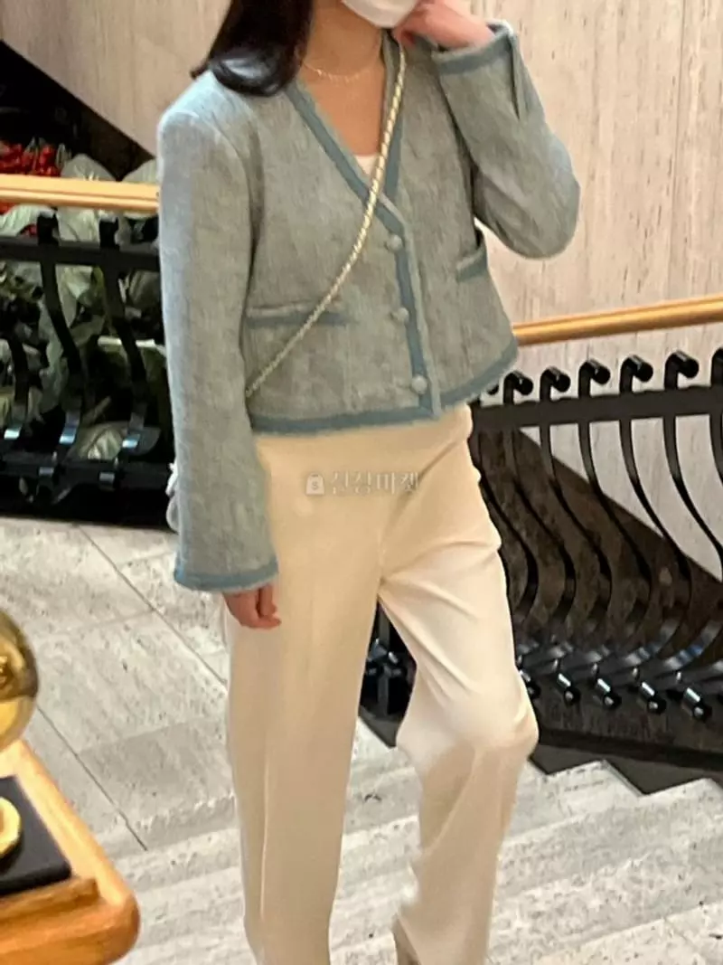 Atthismoment - Korean Women Fashion - #momslook - Lovely Tweed Jacket - 2