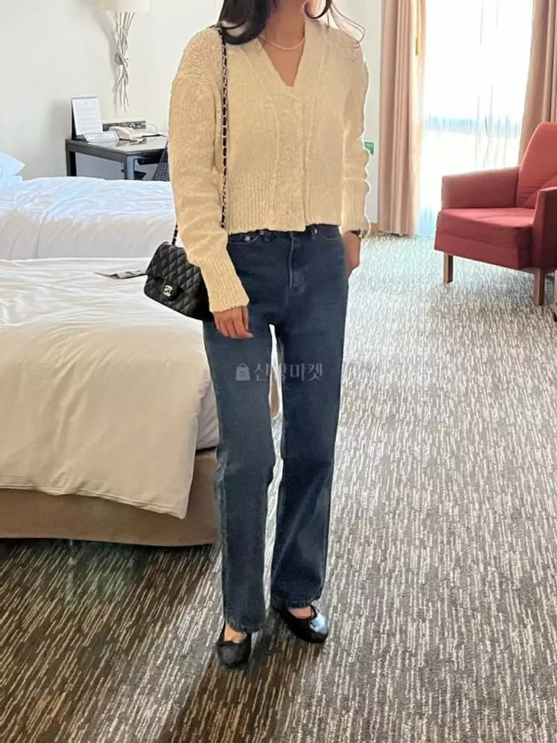 Atthismoment - Korean Women Fashion - #momslook - Spring Knit Cardigan - 3